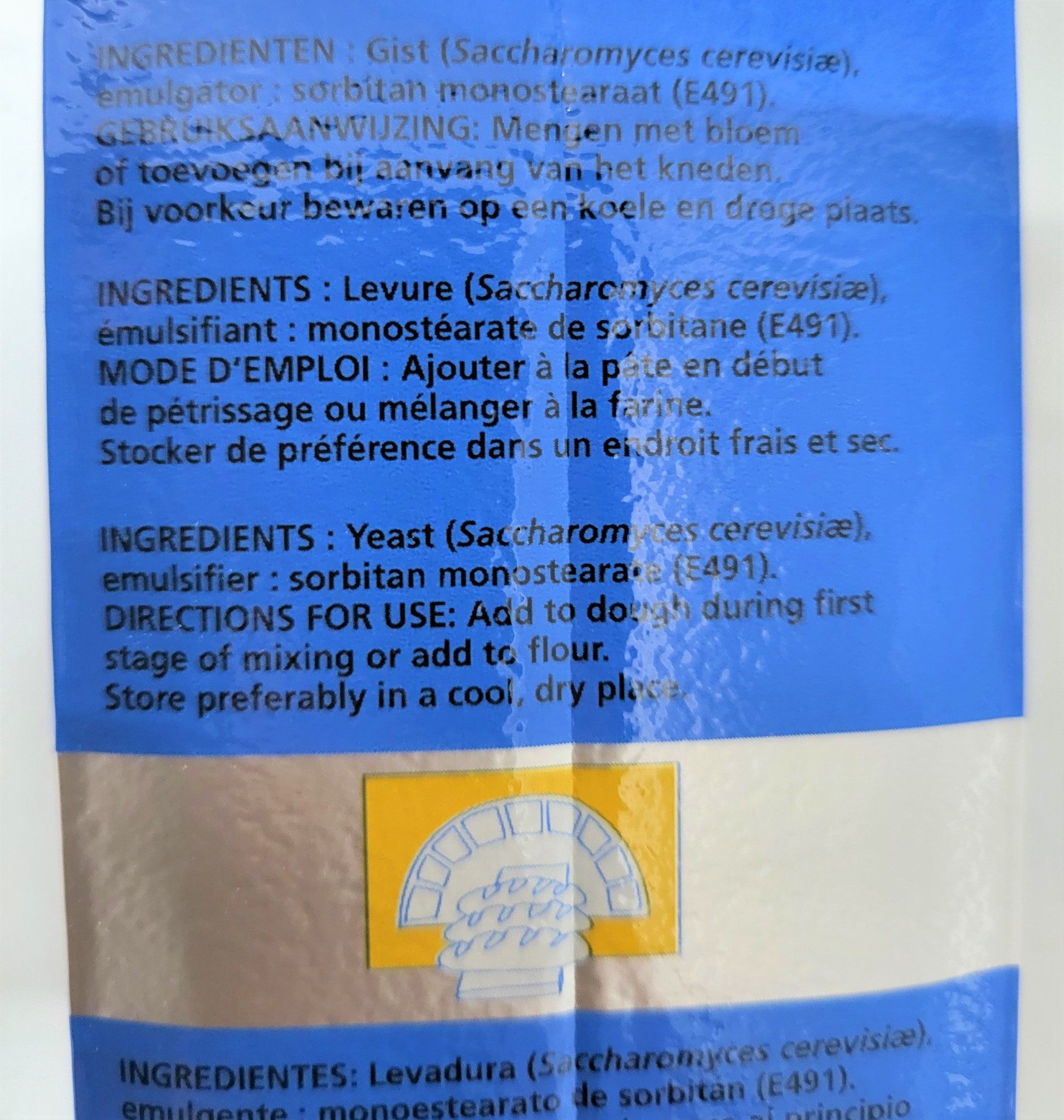 [500g – NHÃN XANH] MEN KHÔ LẠT BÁNH MÌ [Belgium] BRUGGEMAN Instant Yeast (hlm)