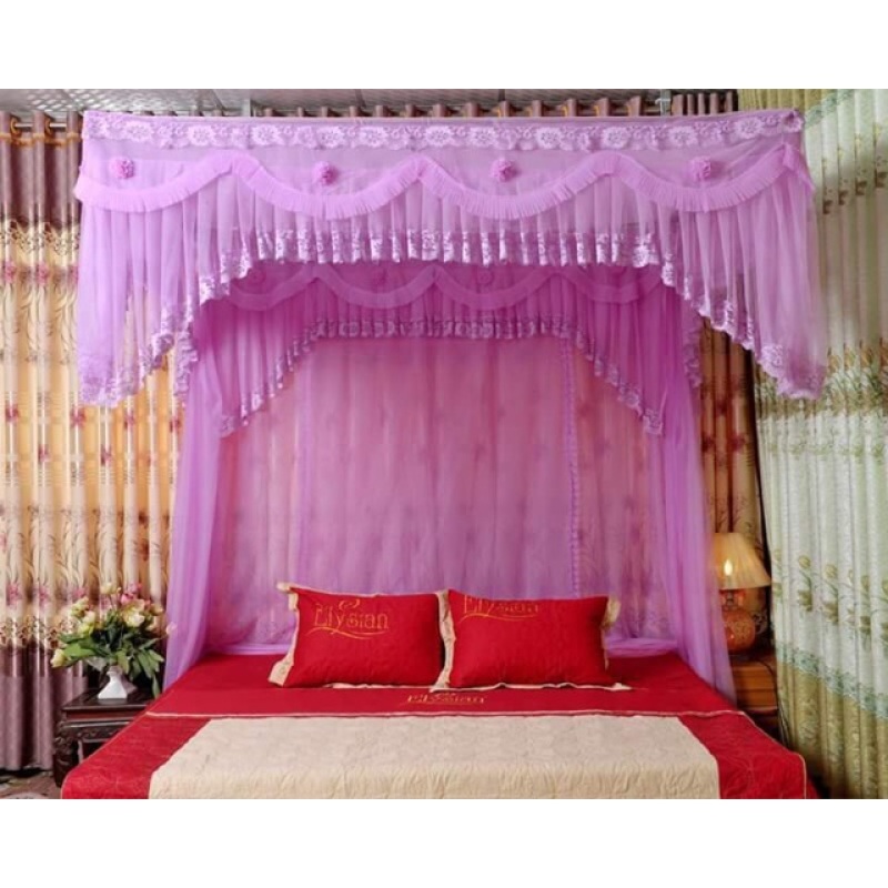 Màn khung tuyn lạnh cao cấp kích thước 1,6m*2m ( không bao gồm khung)