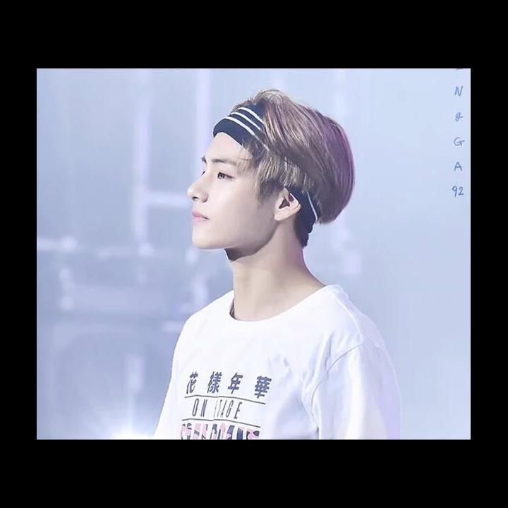 Băng đô V BTS thể thao kẻ ngang cá tính nhóm nhạc idol Hàn quốc army