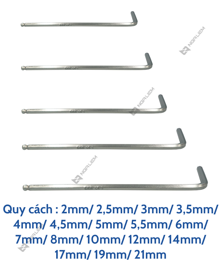 Lục Giác Lẻ LS+ (2mm; 2.5mm - 8mm)