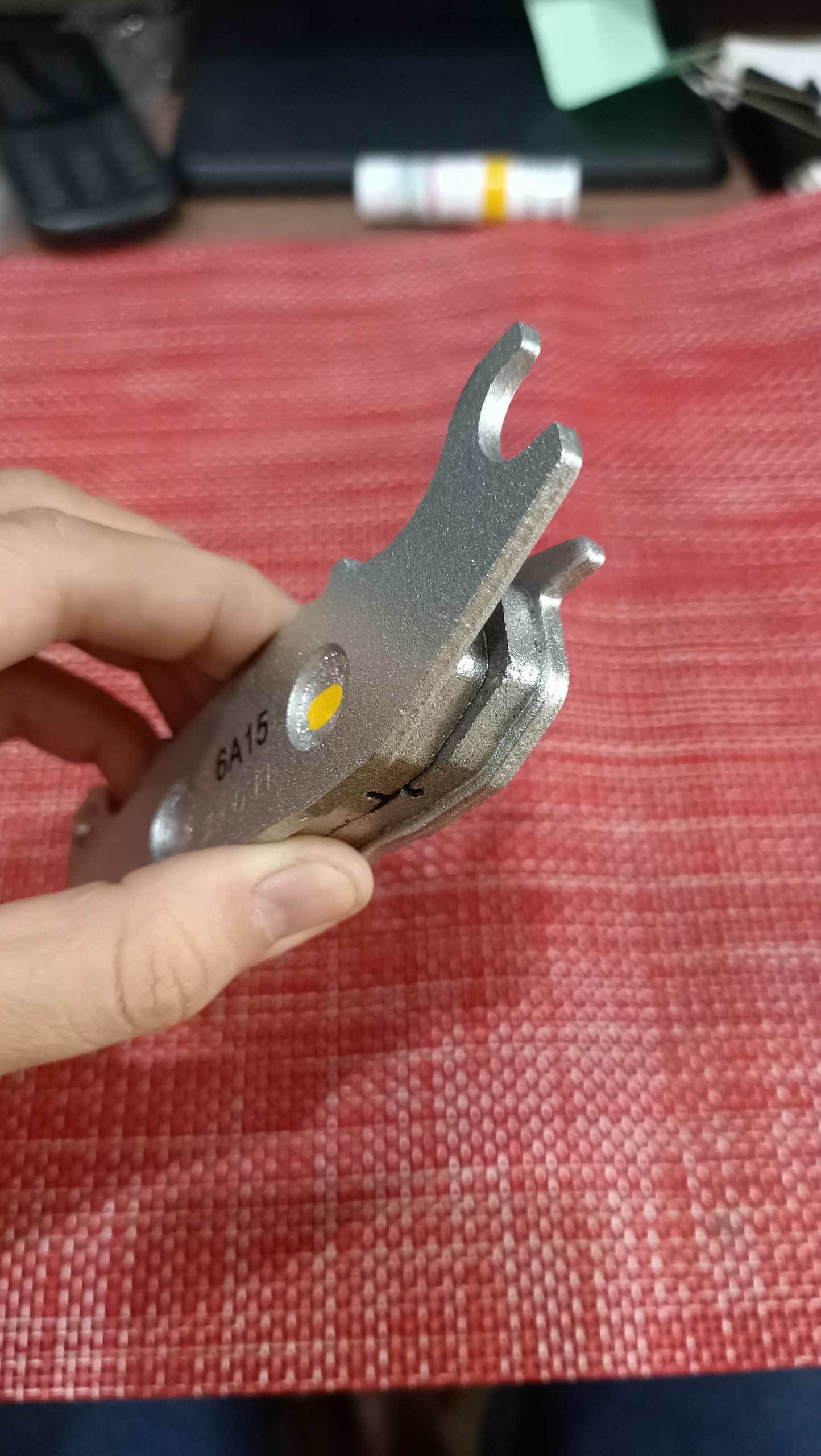 Má phanh xe máy Airblade thường, Click loại 2 pitton