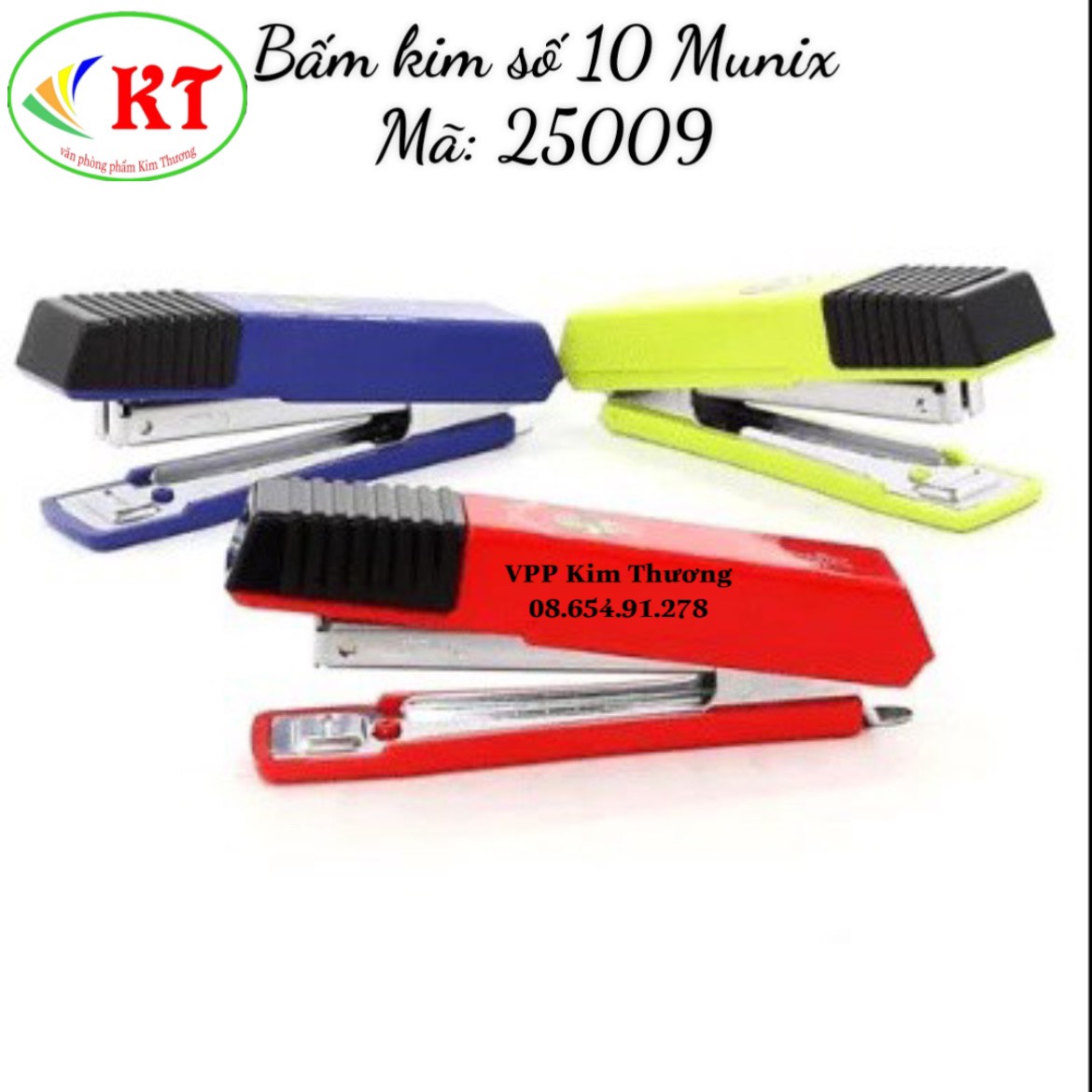 Bấm kim số 10 Munix mã 25009 chính hãng
