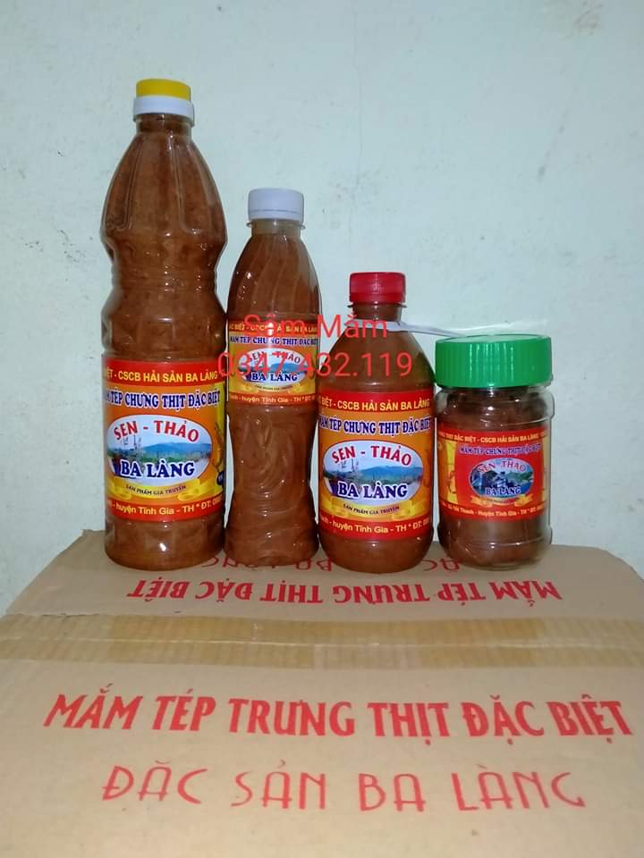 Mắm tép chưng thịt  Ba Làng (Thanh Hoá) 0,5kg