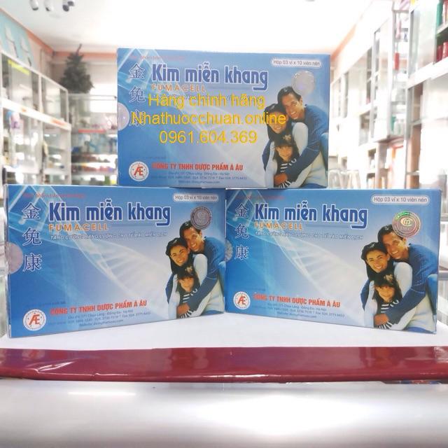 Kim miễn khang ( Hộp 3 vỉ * 10 viên)