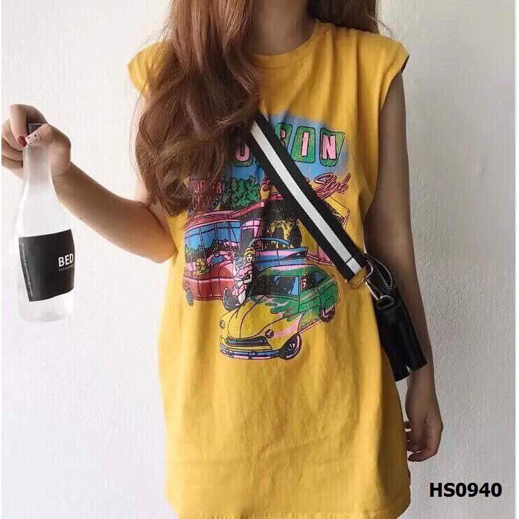 Áo tank top ô tô chu2202