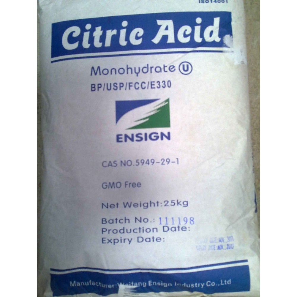 combo 2kg ACID CITRIC - C6H8O7 - BỘT CHANH, BỘT CHUA
