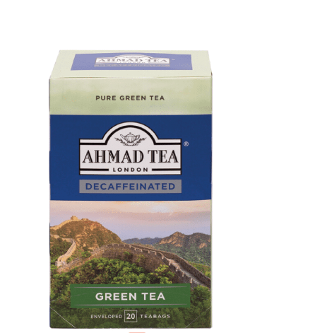 TRÀ AHMAD TRÀ XANH KHỬ CAFFEIN 40G