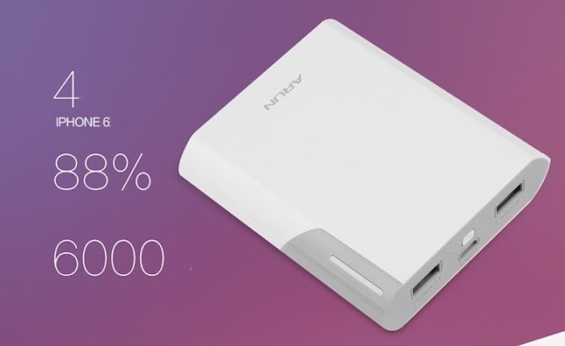 [HCM]Pin sạc dự phòng Arun ys40 10400 mAh
