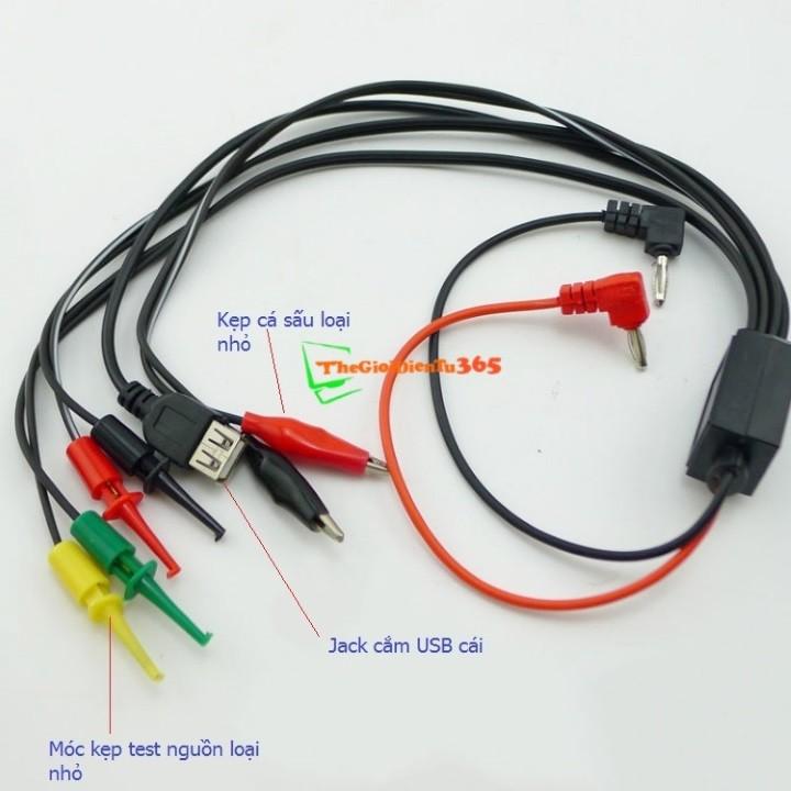 DÂY CÁP NGUỒN NHIỀU ĐẦU CHO MÁY CẤP NGUỒN ĐA NĂNG