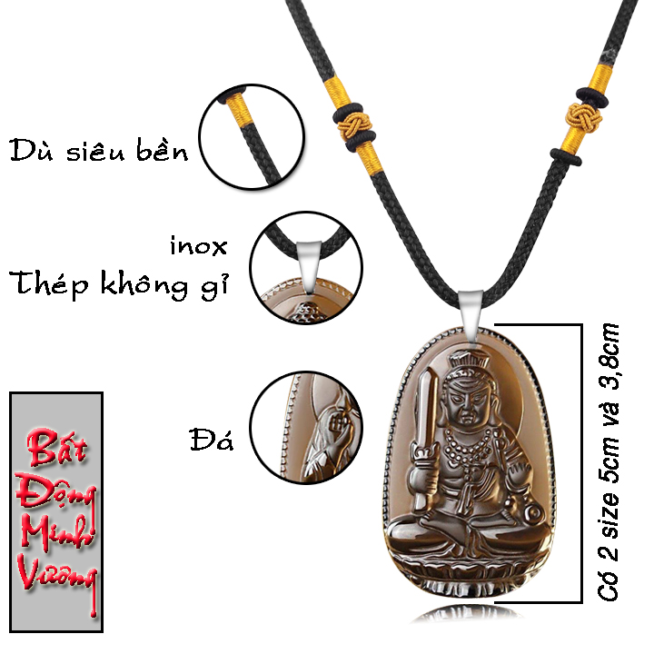 DÂY CHUYỀN TUỔI DẬU BẤT ĐỘNG MINH VƯƠNG - Endeavor Jel Store