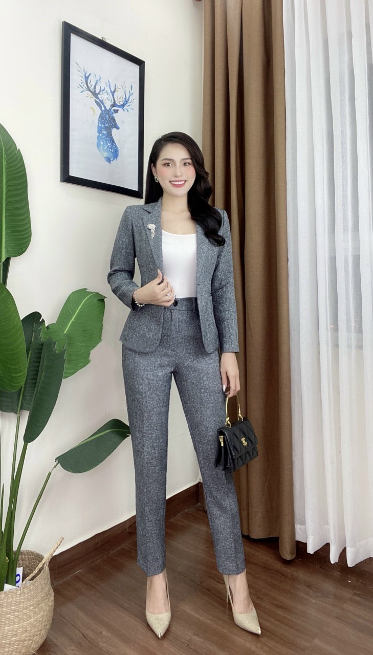Set nguyên bộ áo Vest quần dài