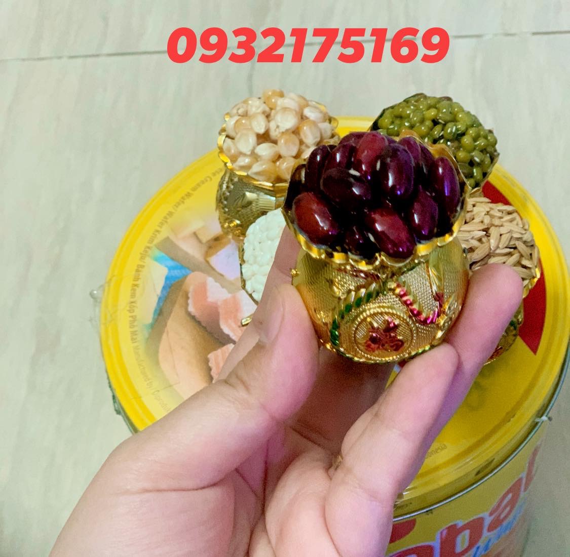 Combo 5 túi vàng Ngũ Đậu chiêu tài