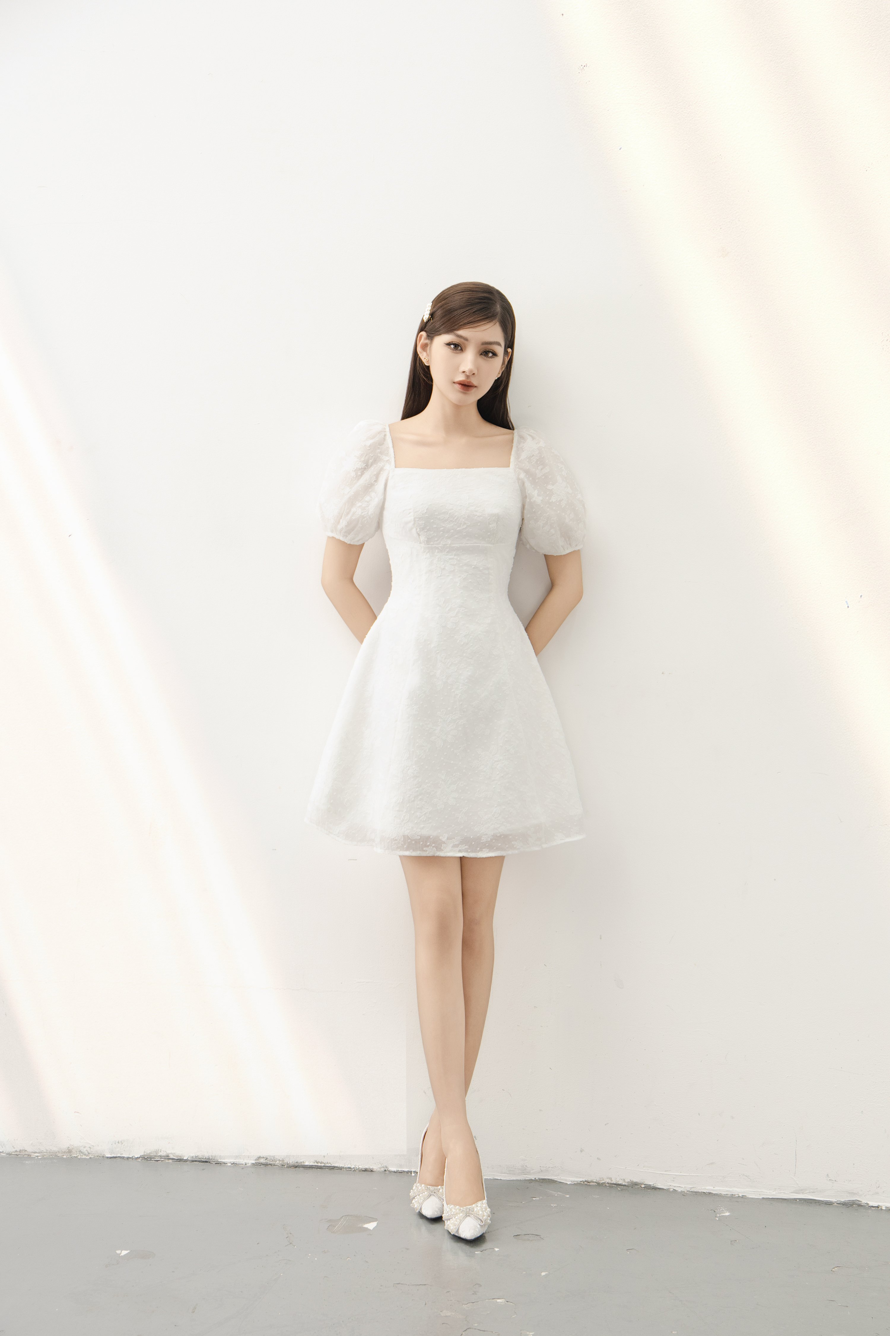 Voucher siêu sale 15% OLV - Đầm Kylee Lace Dress