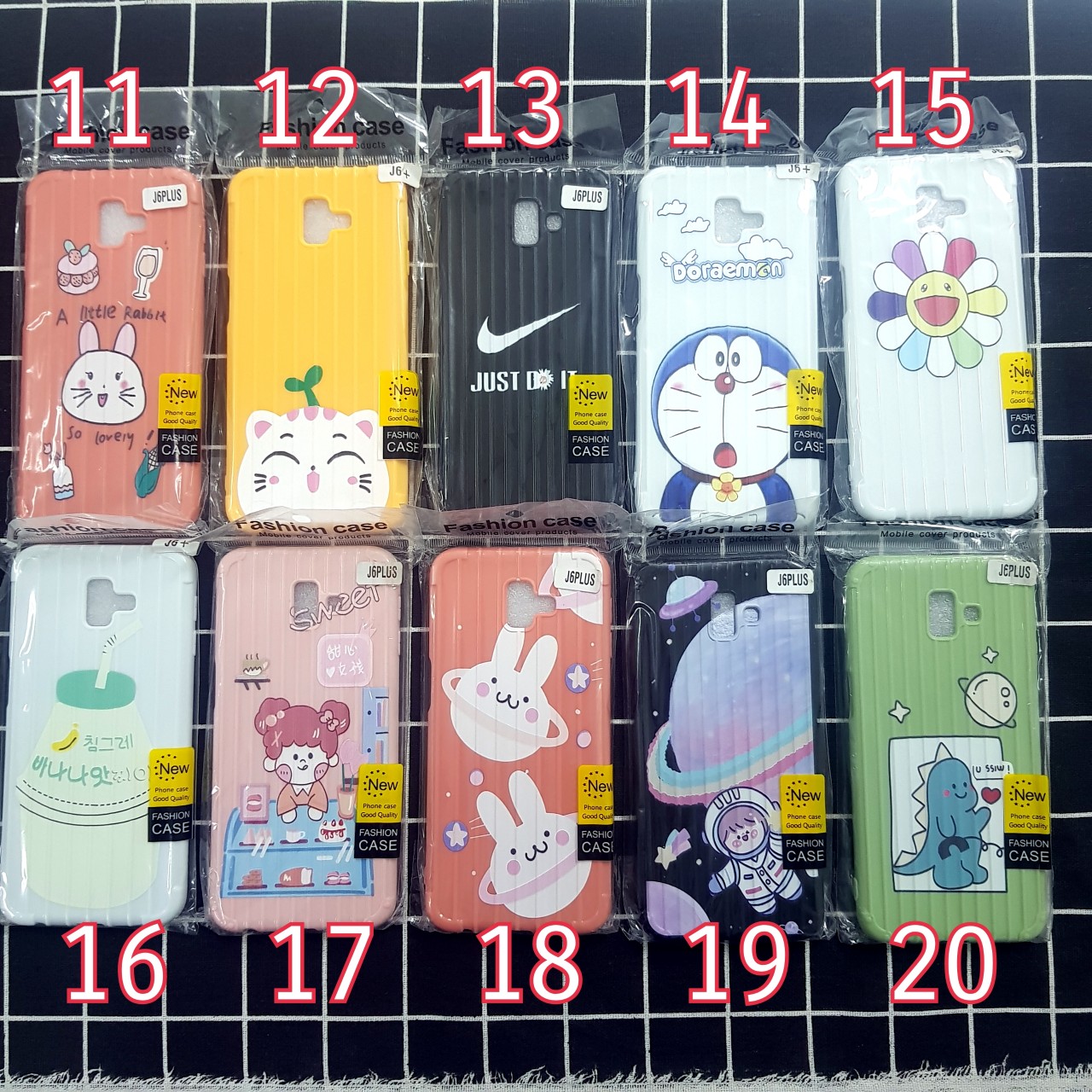 [Nhiều mẫu] ốp Lưng dẻo cute Cho Sam Sung J6 Plus Samsung Galaxy J6 Plus (J6+)