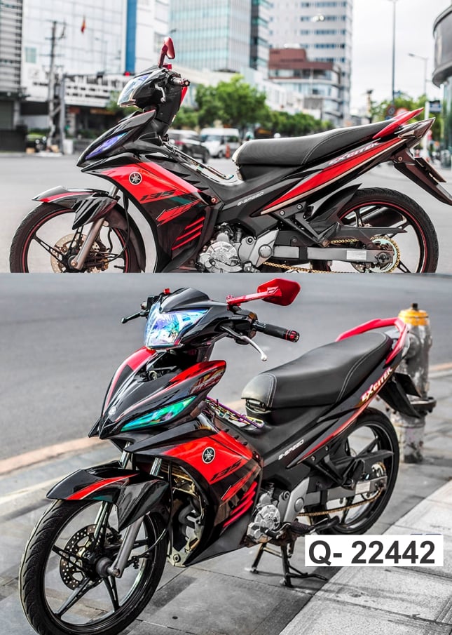 tem rời ex 135 đỏ đen