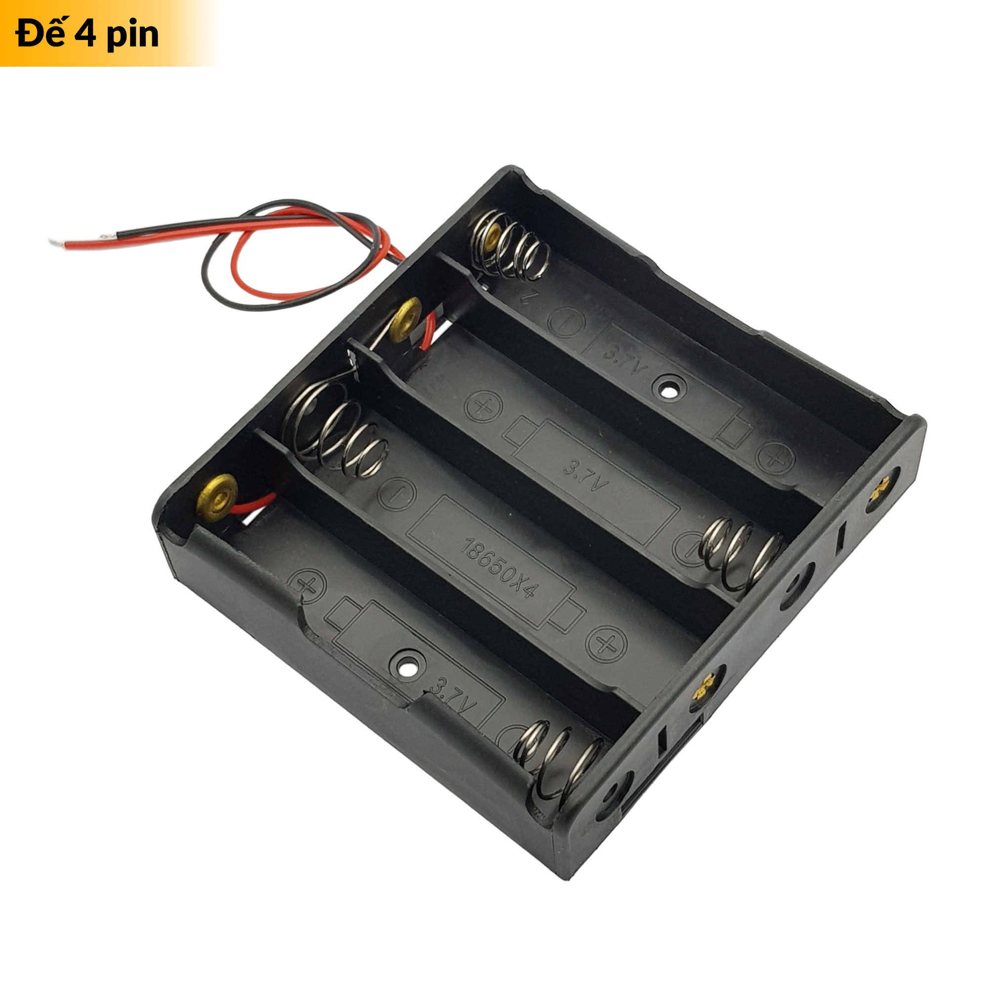 Hộp đế pin 18650