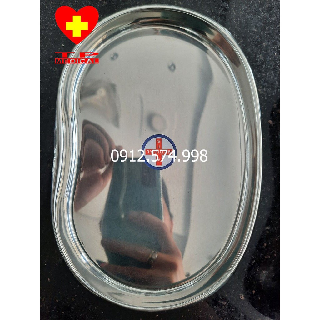 Khay inox hạt đậu dùng trong y tế, spa