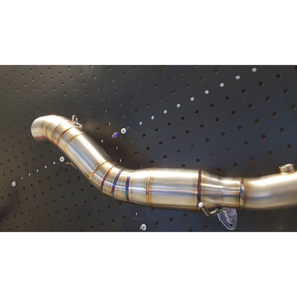 Cổ bầu hơi Yamaha R3 inox 304 màng lọc tổ ong