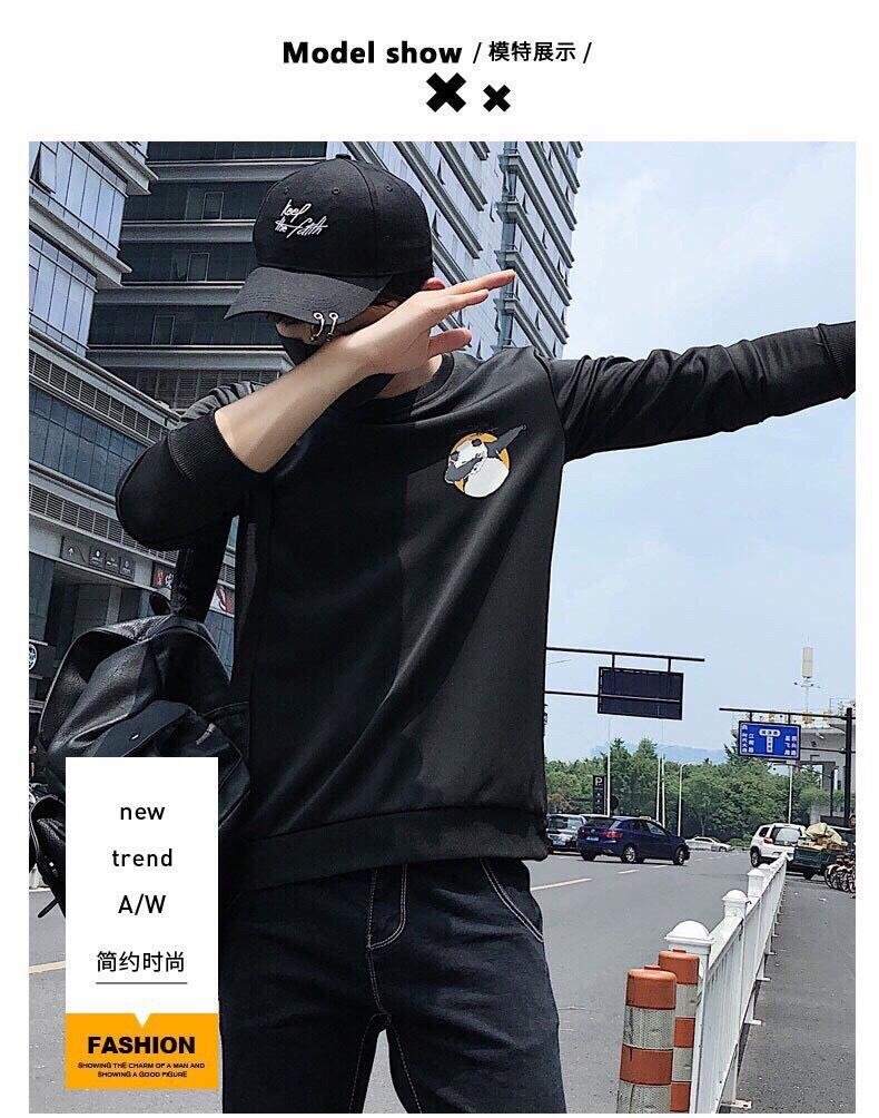 [HCM]ÁO HOODIE NỈ NGOẠI NAM HỌA TIẾT ĐƠN GIẢN CỰC TINH TẾ