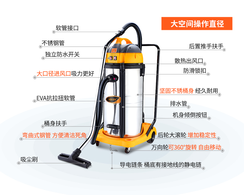 MÁY HÚT BỤI ĐA NĂNG 70L
