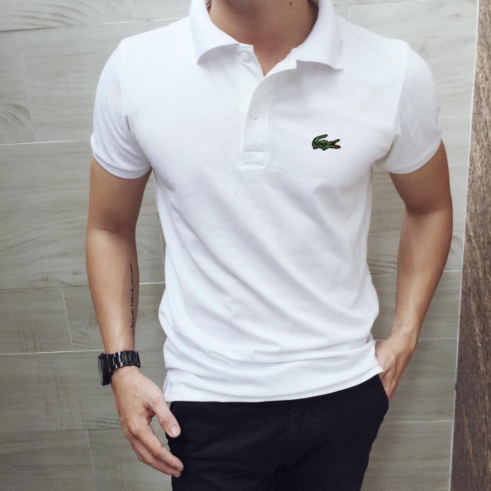 Áo Thun Nam Cá sấu cao cấp thiết kế cổ bẻ phong cách CSC015-Sale