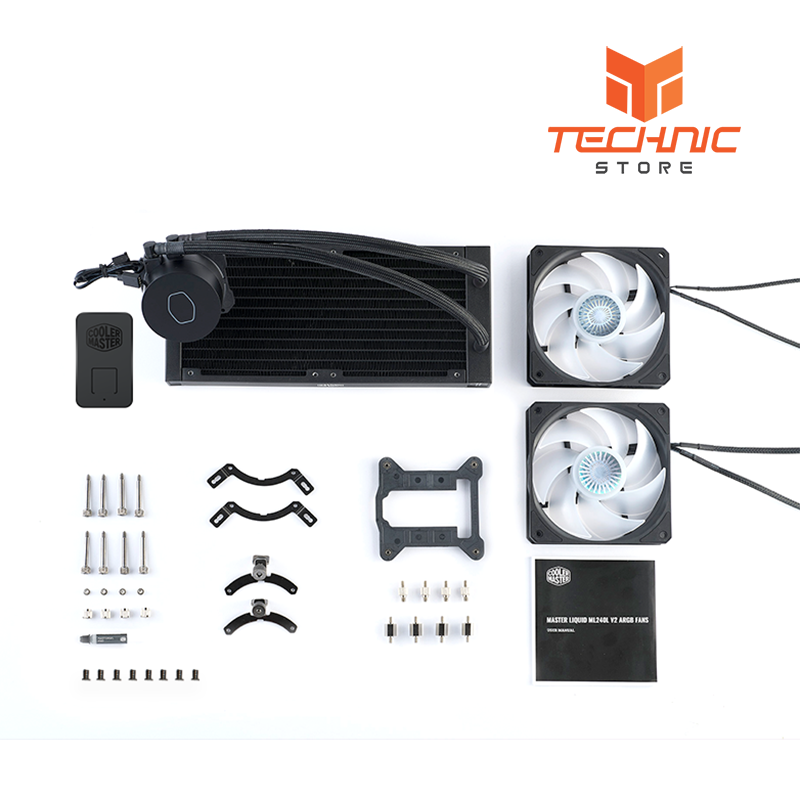 Tản nhiệt nước AIO CoolerMaster MasterLiquid ML240L V2 ARGB