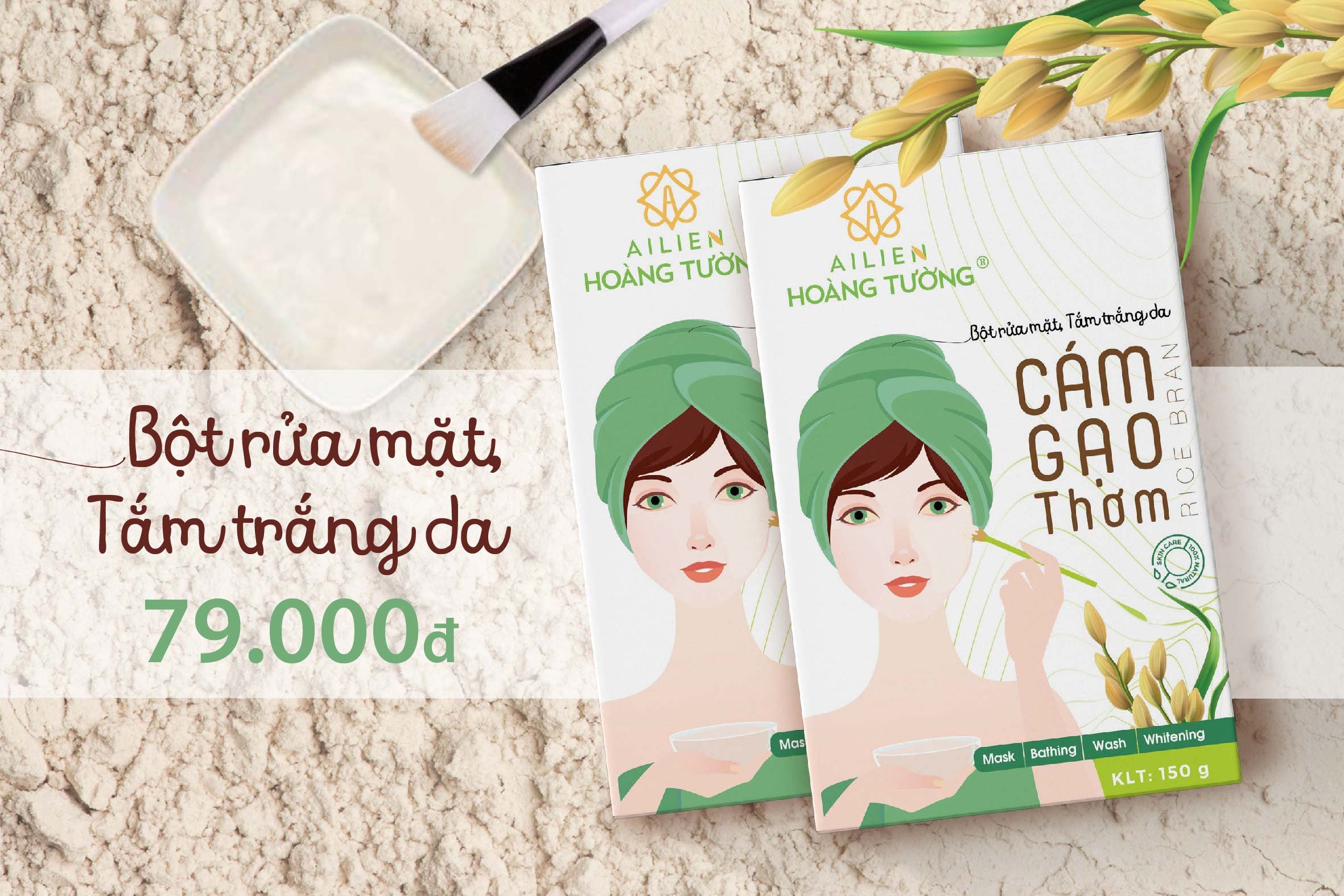 Cám gạo thơm Ái Liên Hoàng Tường