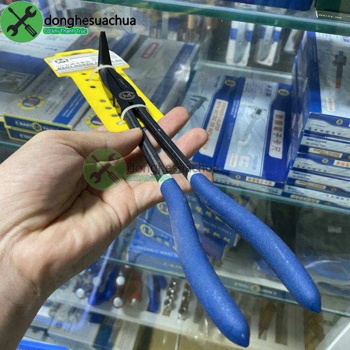 Kìm phe dài miệng cong 90 độ c-mart b0053-11 275mm
