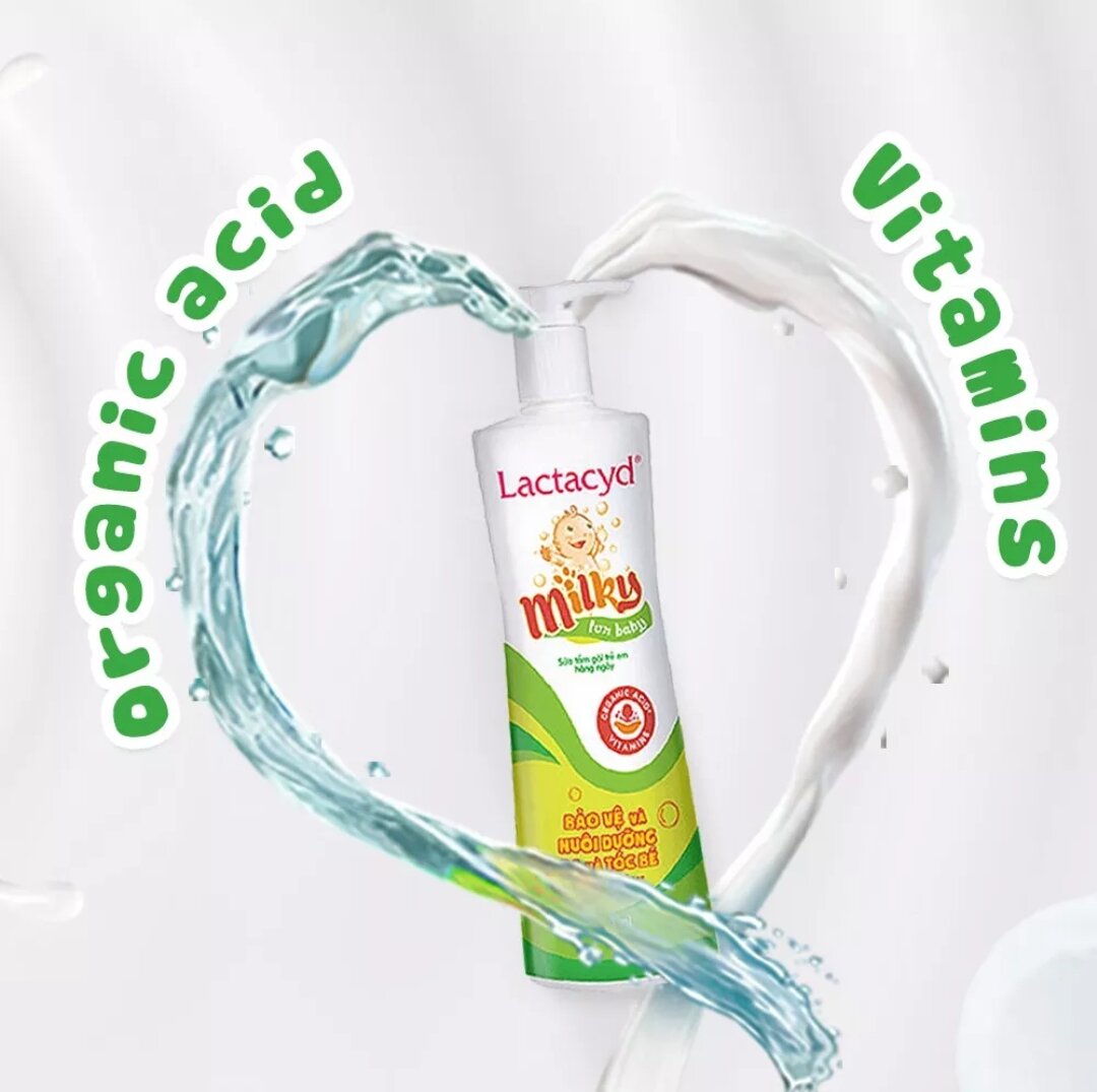 Sữa tắm cho bé Lactacyd Milky Baby 250ml