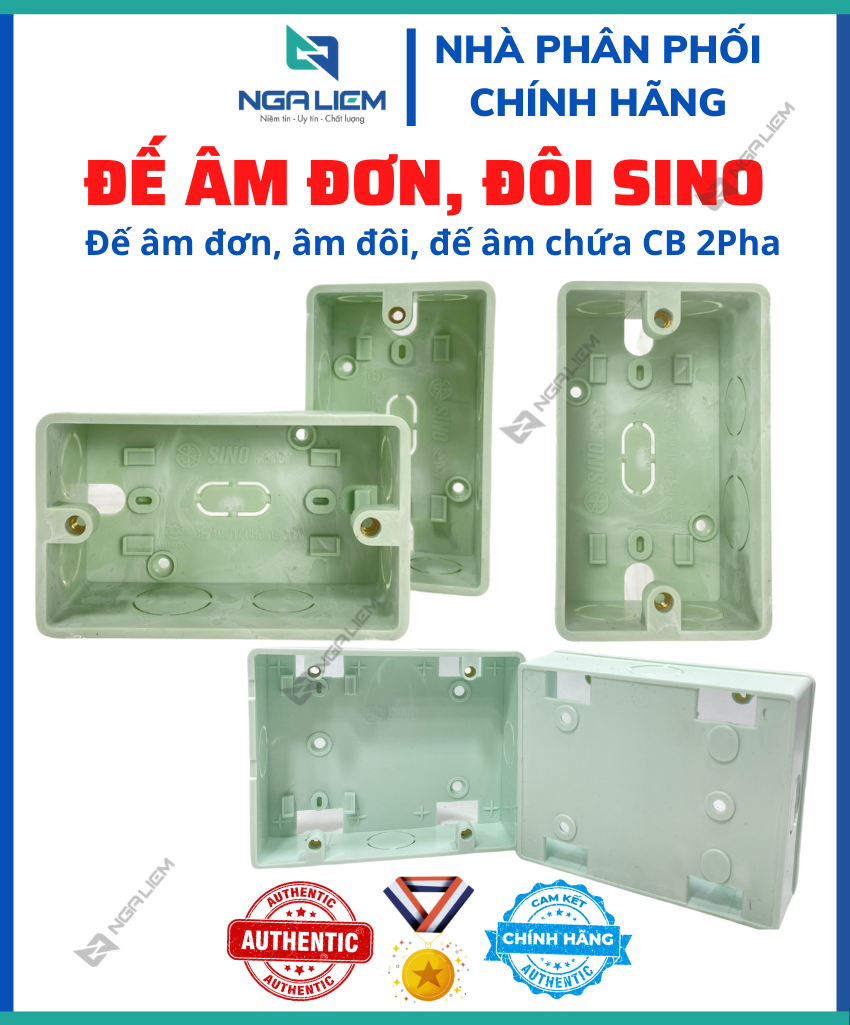 Đế Âm Đơn (S2157), Đế Âm Đôi (S2157/D) SINO VANLOCK