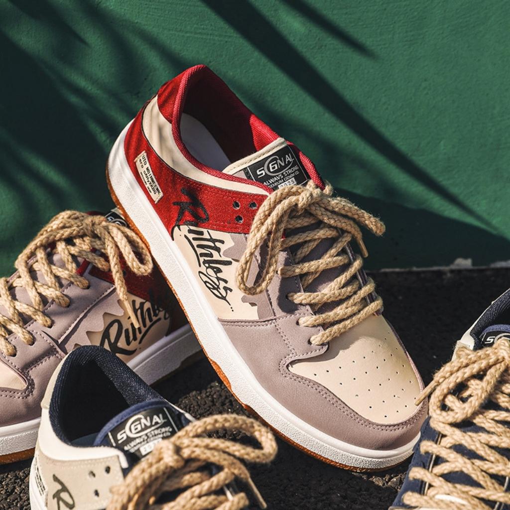 Giày sneaker nam Chukky đơn giản bắt mắt màu nổi bật