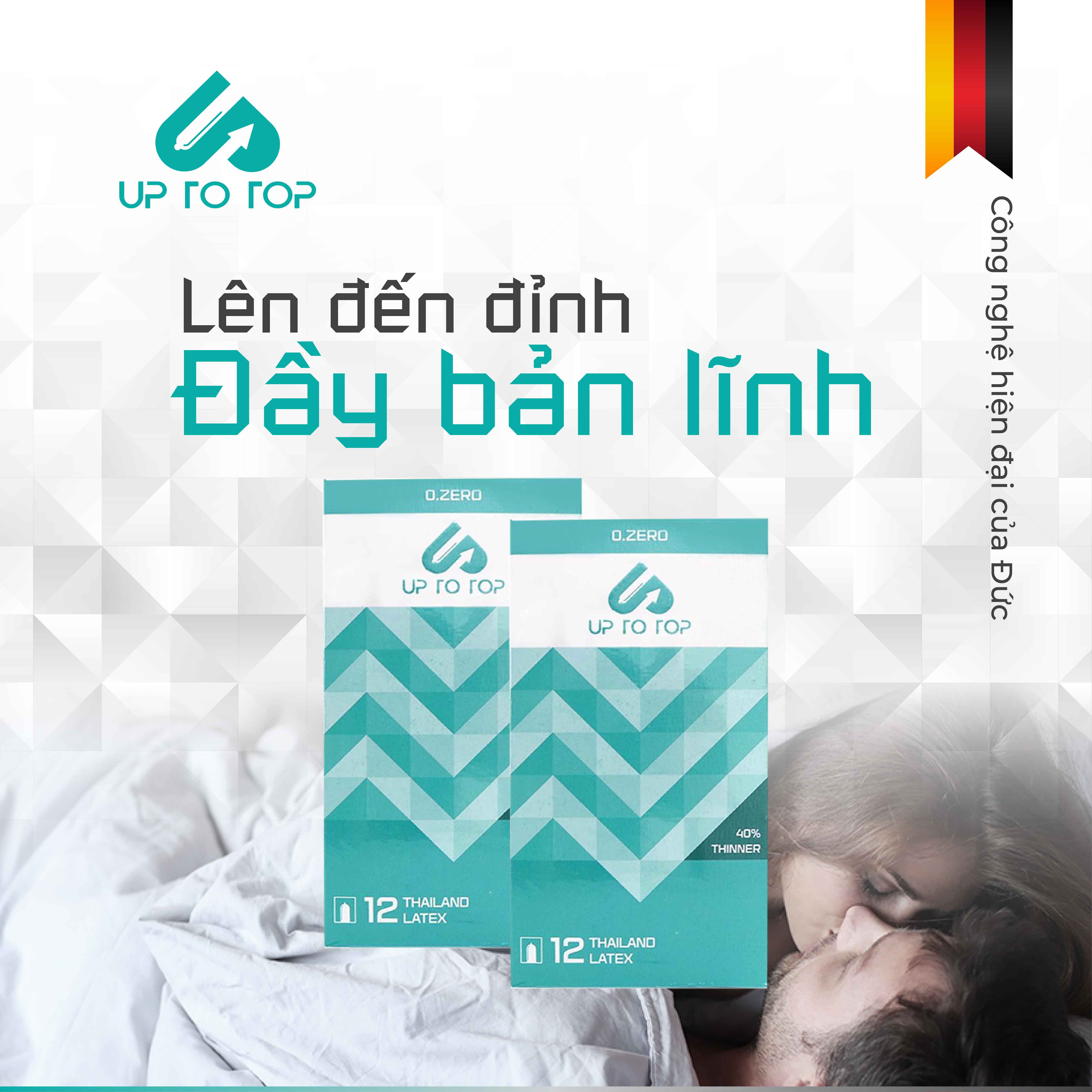 Bao Cao Su UP Siêu mỏng 0.ZERO (Hộp 12C)