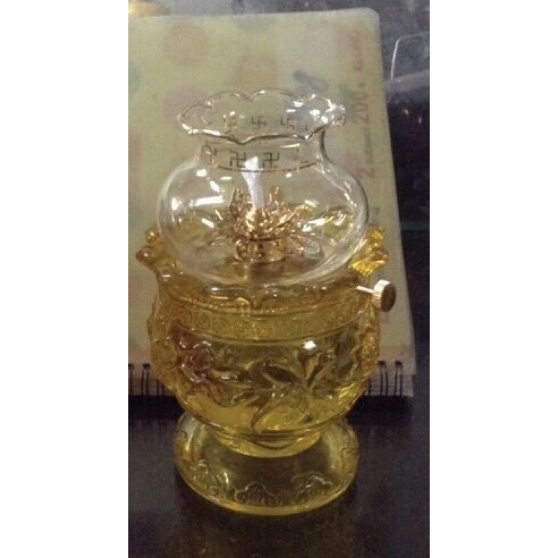 High Quality Glass Oil Lamp 039 – Lamp for Lighting the Altar of Buddha, Gia Tien, and Feng Shui