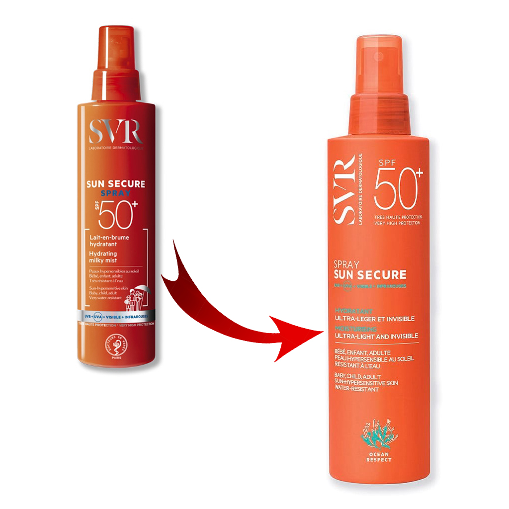 Kem Chống Nắng Dạng Xịt SVR Sun Secure Spray SPF50+ 200ml