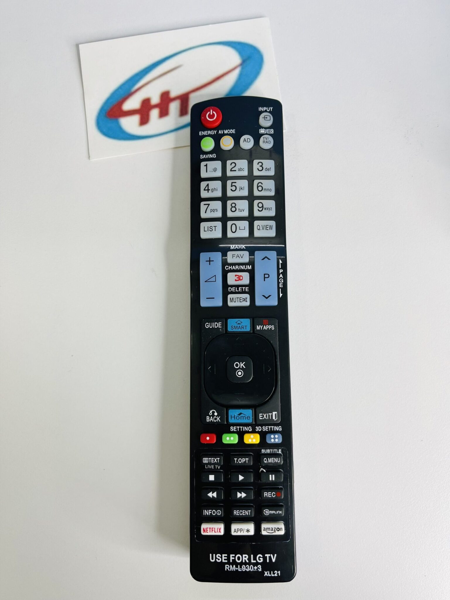 Remote điều khiển tivi LG 3D RM-L930+2, điều khiển TV LG Smart 3D các dòng tivi LCD/Plasma/LED - Tặng kèm pin