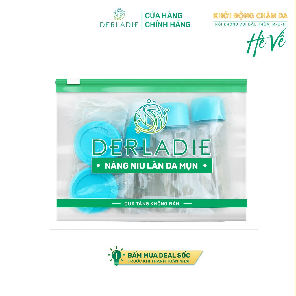 [QUÀ TẶNG] Bộ chiết mỹ phẩm Derladie