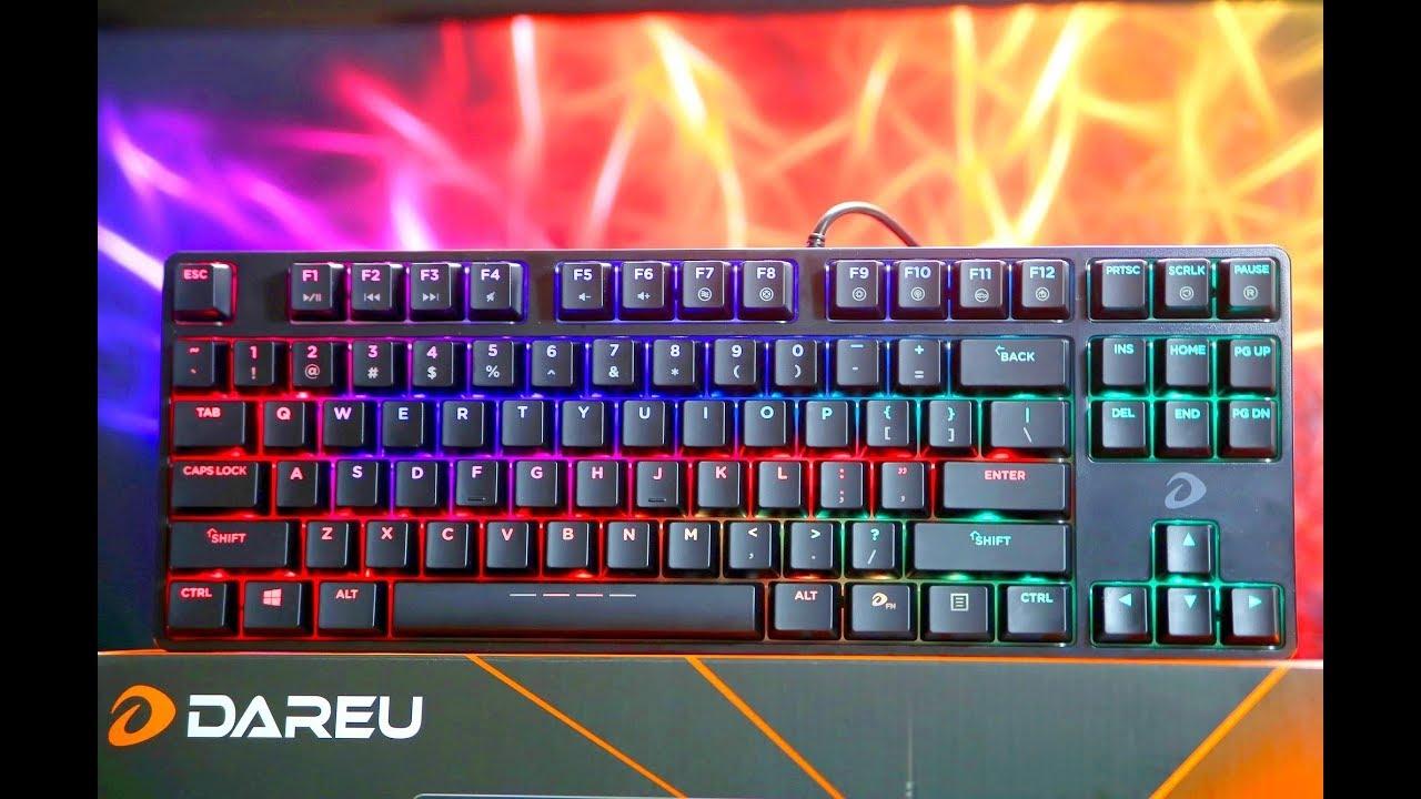 Bàn Phím Cơ DareU DK880 RGB Tenkeyless (Blue Switch)