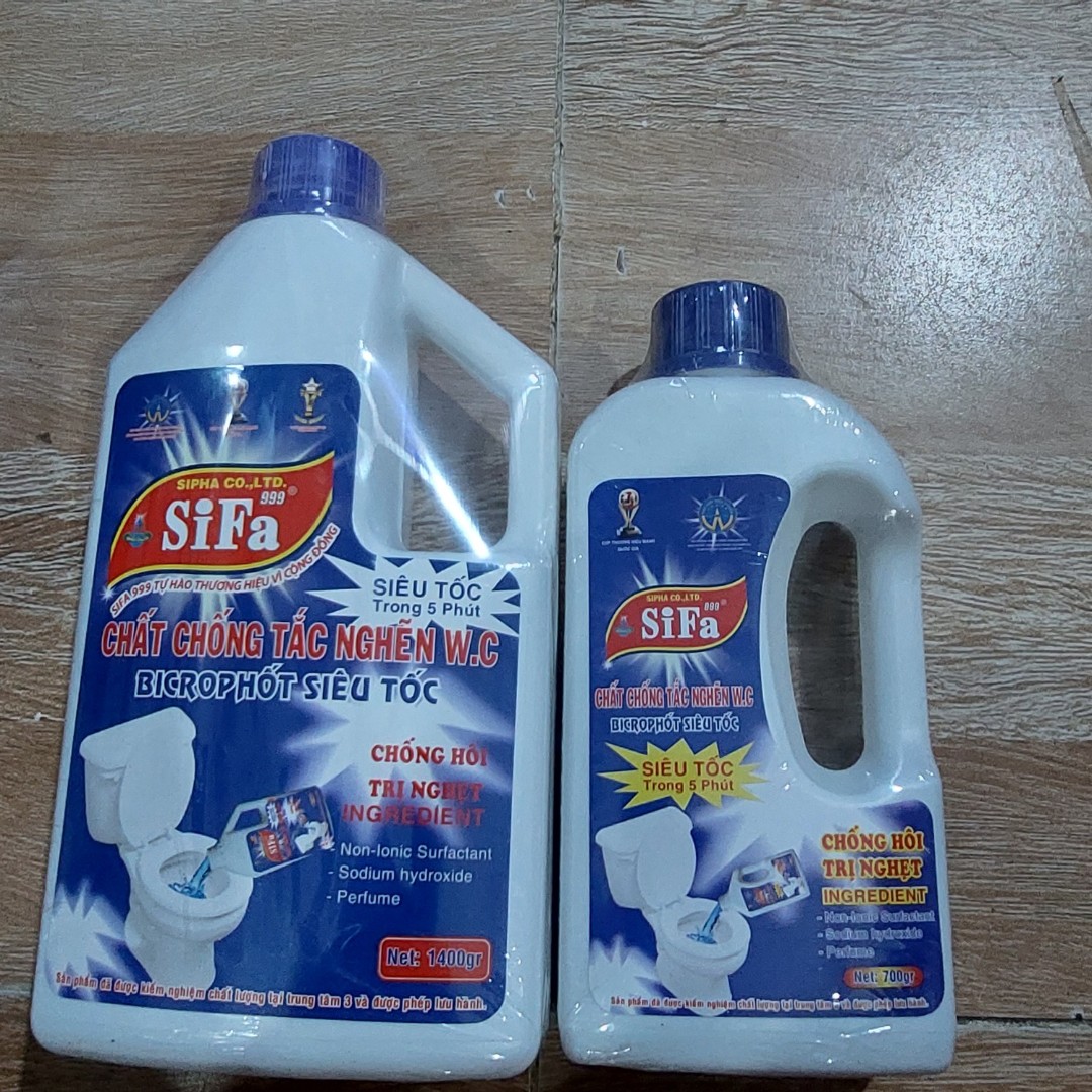 Chất tẩy thông cầu SIFA chai lớn 1400g