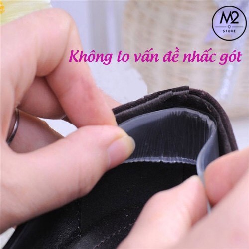 Lót gót giày silicon chống tuột gót, đau chân