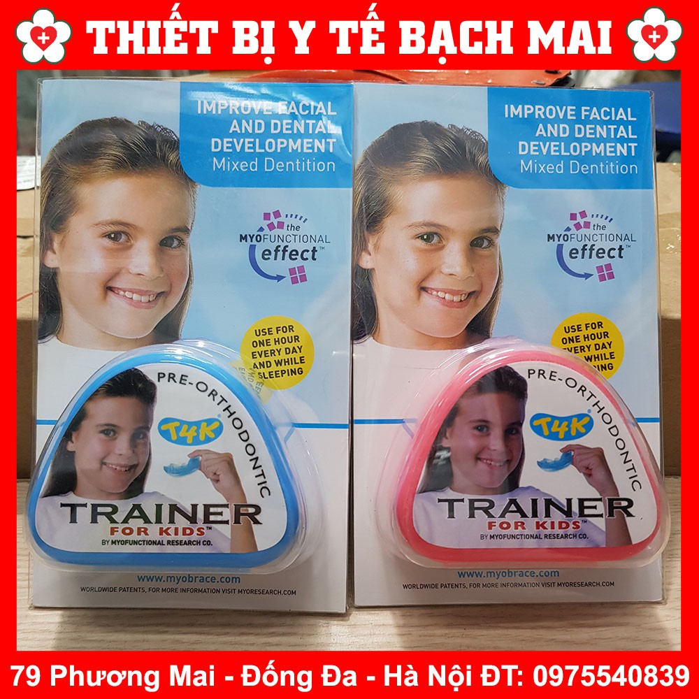 [Y Tế Bạch Mai] Dụng Cụ Niềng Răng Trainer T4K Hàng ÚC