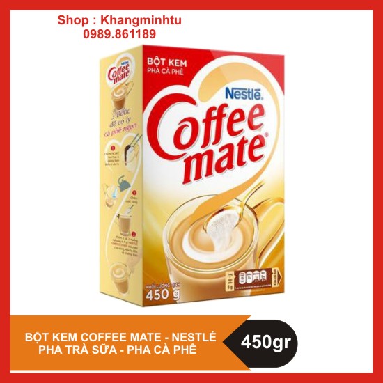 Combo 3 hộp Bột Kem Coffee Mate 450gram - Nestle