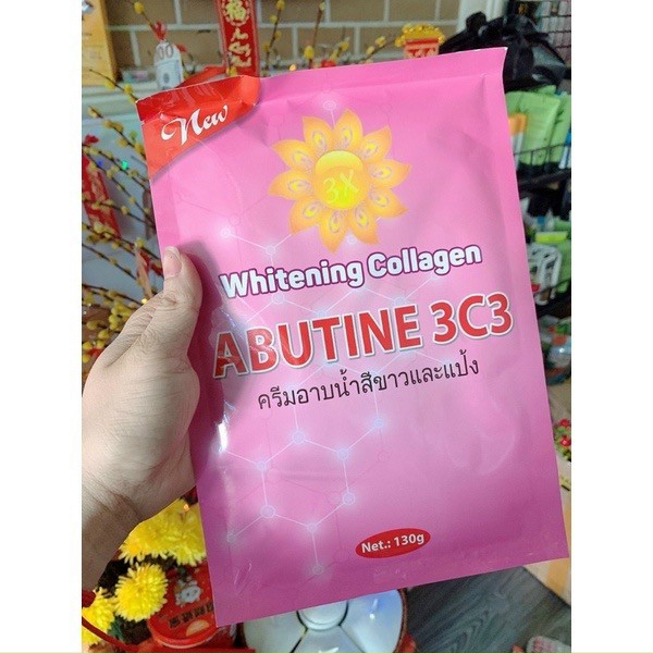 Tắm trắng abutin 3c3 thái lan (Hồng)
