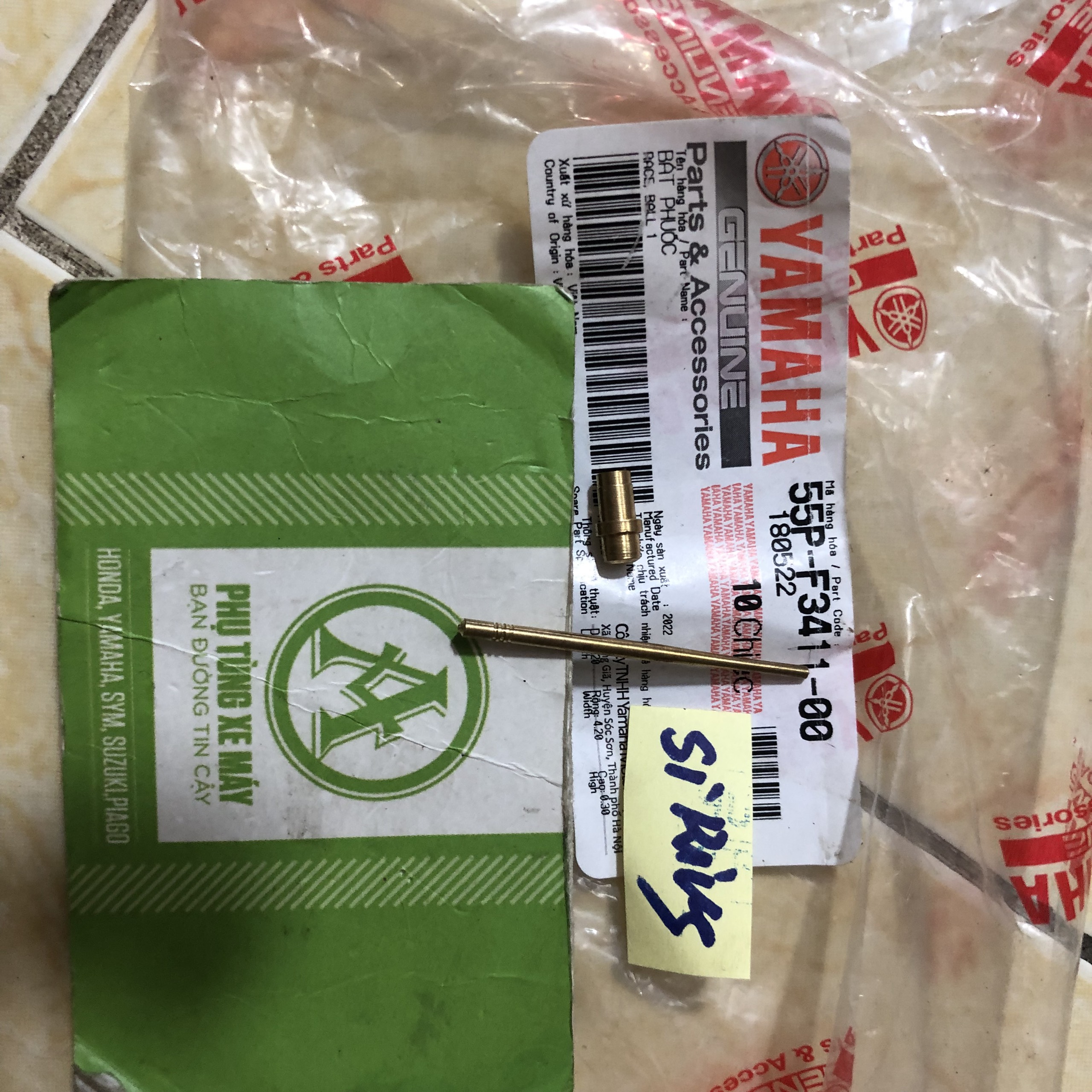 KIM BẠC - KIM ĐÓT XE SIRIUS XĂNG CƠ LOẠI 1