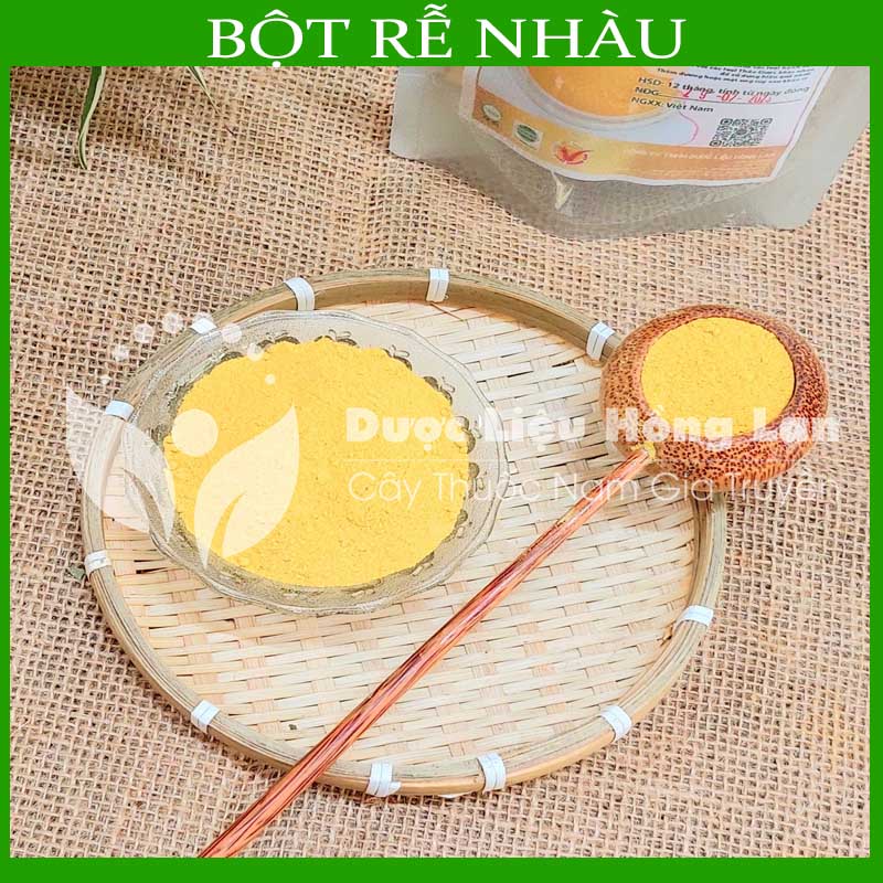 ✅ 500G Bột Rễ Nhàu siêu mịn pha uống (không pha chộn tạp chất, đã sao thơm, không chất bảo quản)