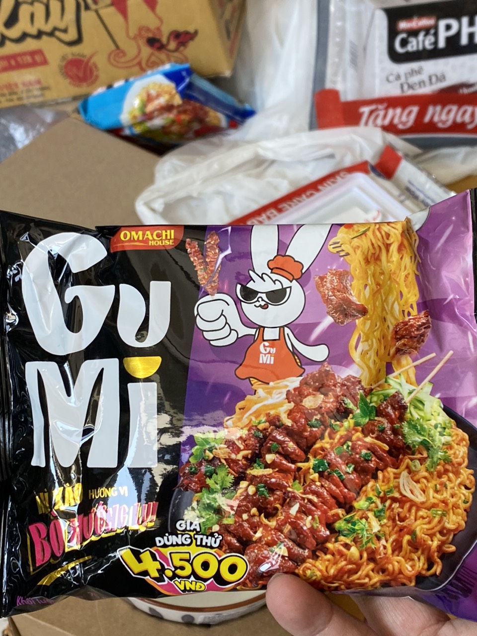 GuMi saute noodles with brocade 75g-carton 30 pack- BAT Muoi