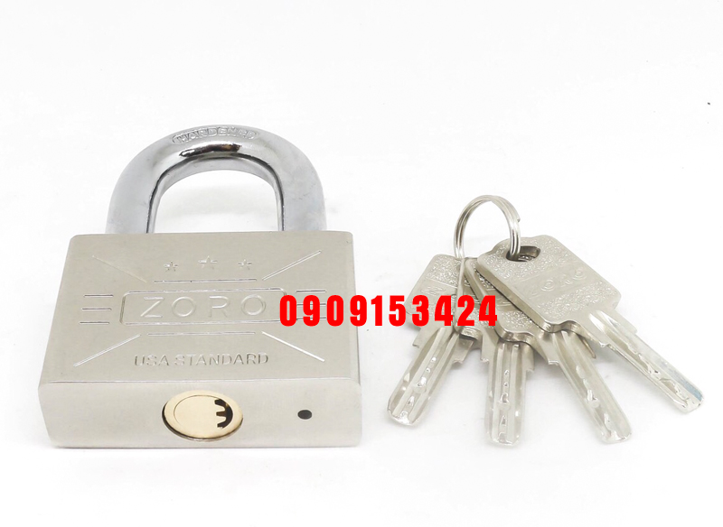 [HCM]Ổ KHÓA ZORO 6P-CHÌA MUỖNG