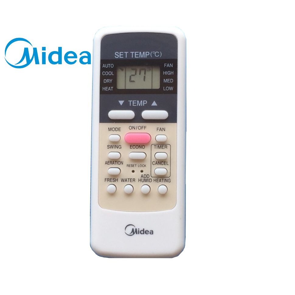 Điều khiển cho điều hòa 1 và 2 chiều Midea Tổng kho điện tử gia dụng 2E