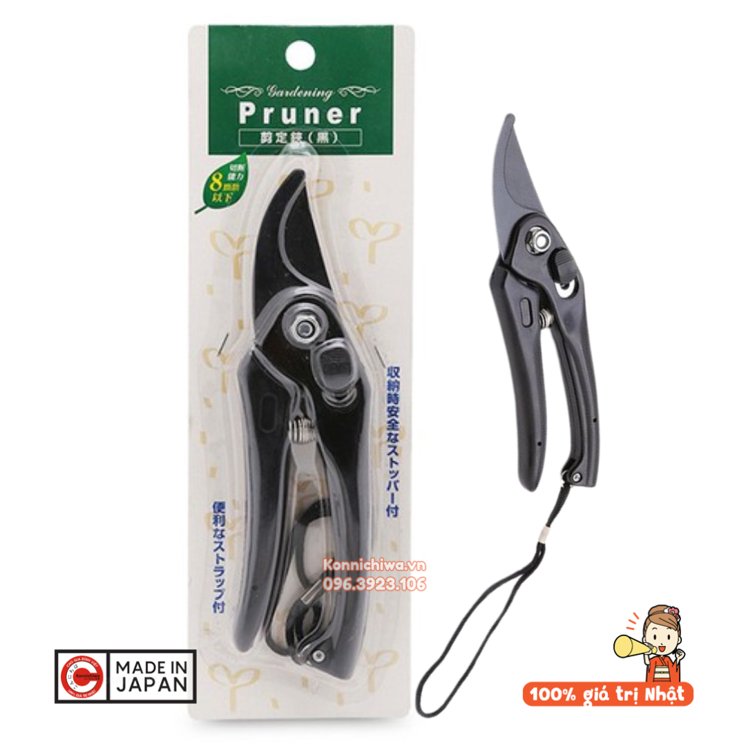 Kéo cắt tỉa cây cảnh sanada cao cấp nội địa nhật bản 18cm - 4991203144546 - 4991203146809