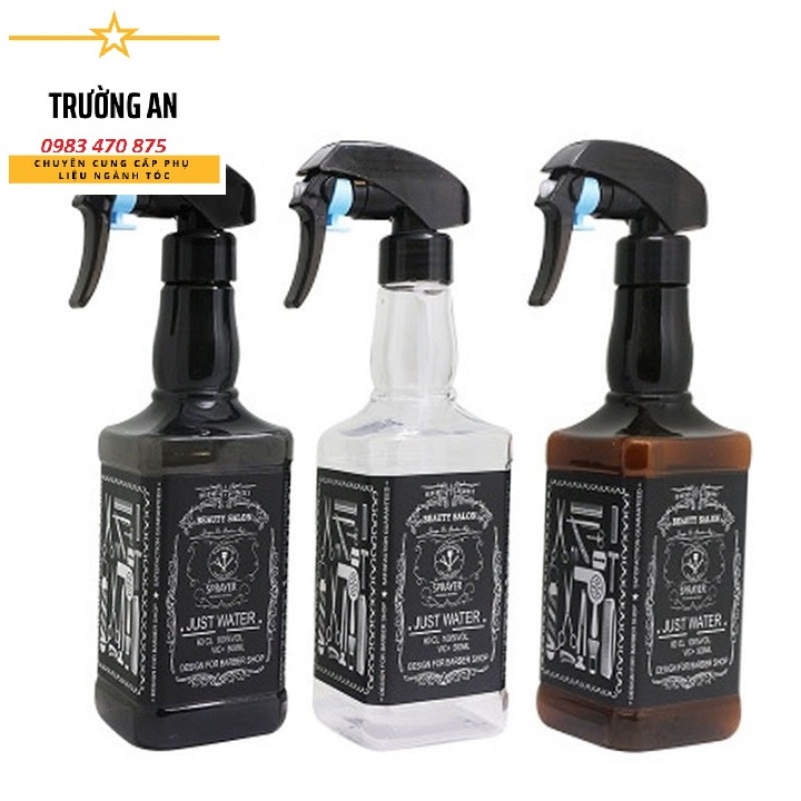 Bình xịt barber dạng sương, Chai Nước Phun Sương Cắt Tóc - Barber hairdressing water spray