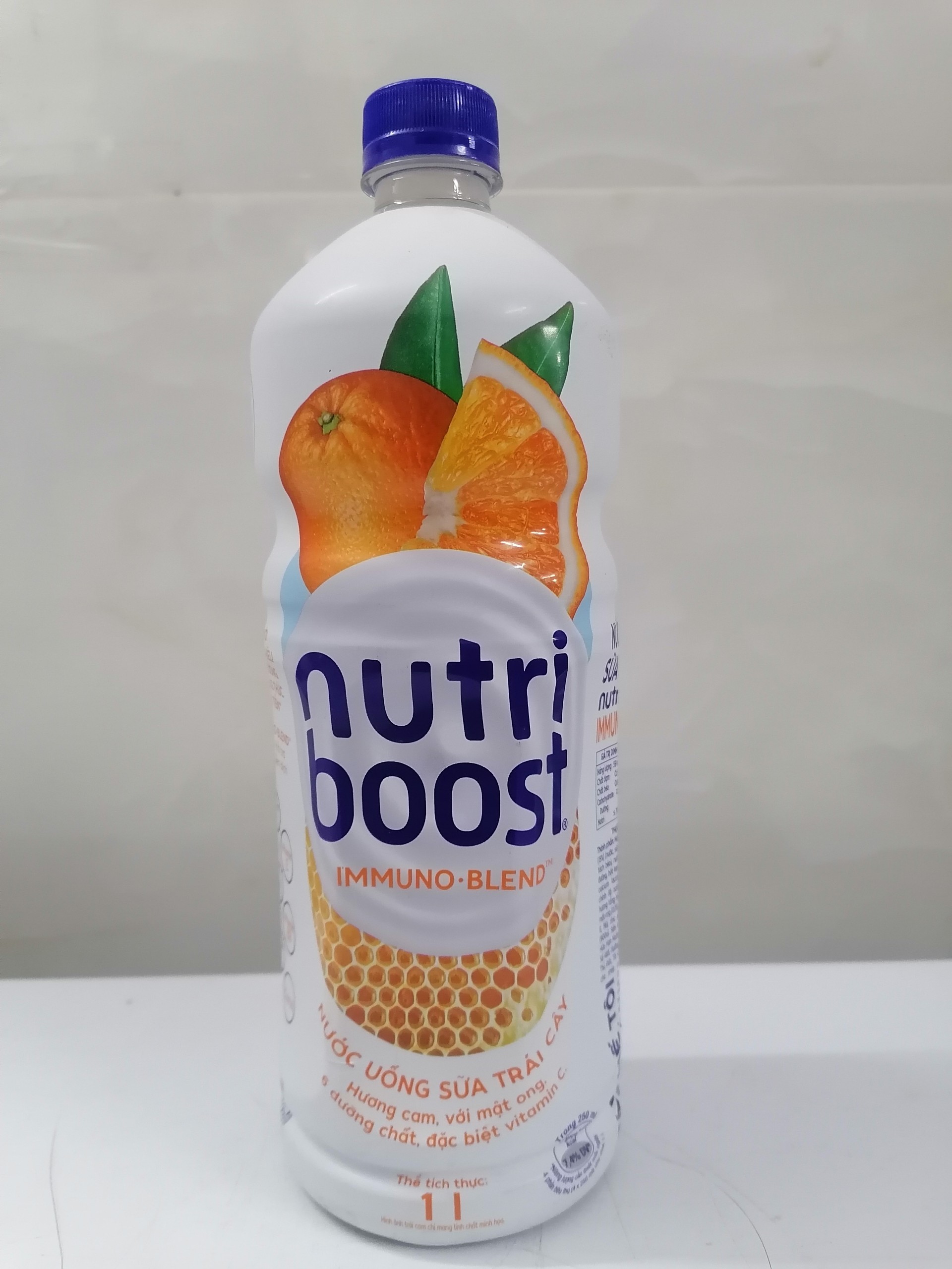 [1 Lít – CAM] Sữa trái cây hương cam [VN] NUTRIBOOST Orange Milk Flavour (bph-hk)